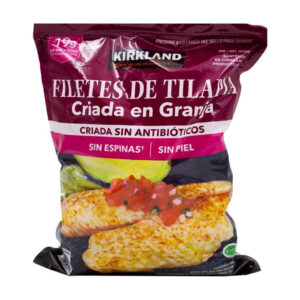 FILETES DE PESCADO TILAPIA SIN PIEL Y SIN ESPINAS KIRKLAND