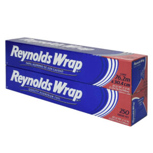 Reynolds Standard Papel Aluminio 2 pzas de 76.2 m x 30.4 cm